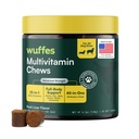 Psie multivitamínové doplnky pre Hip a kĺb, kožu a imunitný systém s Omega 3, železo, zinok, vitamín C - minerály a vitamíny pre staršie psy a šteniatka - 30 mäkké žuvačky