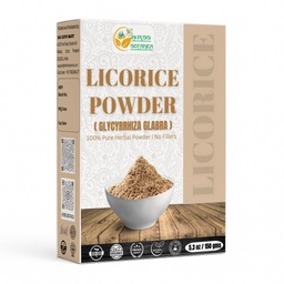 Byliny Botanica Licorice prášok 100% Pure & Natural Licorice Root prášok na bylinný čaj, starostlivosť o pleť, & DIY Krása prírodné sladké drievko koreň doplnok 5.3 oz Odolný balenie