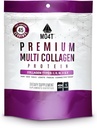 MO4T Hydrolyzed Multi Collagen Powder -Collagen Protein- Collagen Peptides-Type 1,2,3,5,10 -Sugar-Free, (1 Pound) Hair, Skin & Nail, Paleo & Keto, Non-GMO