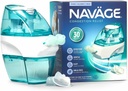 Navage Starter Bundle - Nasal Irrigation System - Saline Nasal Rinse Kit with 1 Navage Nose Cleaner and 30 Salt Pods