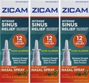 Zicam Intense Sinus Relief, Cooling Menthol & Eucalyptus Pump 0,5 fl oz (množstvo 3)
