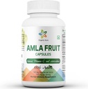 Amla kapsuly 1500 mg - 120 Veg kapsúl. Surové a čisté prírodné vitamíny C, prirodzene zvyšuje odolnosť, žiara kože, energia a bohaté antioxidanty. Celá zelená superpotravinárska výživa. Bez GMO.