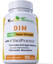 DIM doplnok 125mg - DIM diindolylmetán Plus BioPerine 90-Deň dodávky DIM pre Estrogen Balance, Hormone Menopauza Balance, Akné podpora, vlasy kože a nechtov