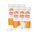 Glucochews Pomarančová Glukóza Tablety 60 Tablety (10 na Tube, 6 Vreckové rúry) 