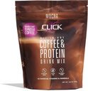 Kliknite na tlačidlo Kávový proteín, Proteín & Real Káva All-in-One, Náhradné jedlo Nápoj na výživu, Mocha Chuť, 23 Essential Vitamíny, Dvojité Shot Espresso Káva, Teplá alebo studená, 15.8-Ounce