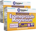 Spoľahlivý-1 Laboratóriá Ezomeprazol 2-Pack - Magnézium Oneskorené uvoľňovanie Kyseliny Redukcia 20Mg Kapsule pre Časté zníženie pálenia záhy 84 Ct
