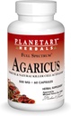 Planetárne byliny Agaricus Extract Full Spectrum Kapsule, 500 mg, 60 gróf