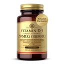 Solgar Vitamín D3 Cholekalciferol 250 MCG 10000 IU Softgels Pomáha udržiavať zdravé kosti Zuby imunitného systému Podpora non-GMO gluten, Mliečne zadarmo Servings, 180 Počet