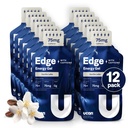 UCAN Edge Energy Gel Shots, Vanilla Latte + kofeín (12, 2 Ounce pakety) pre beh, školenia, cvičenie, fitness, cyklistika, Crossfit 