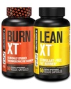 Jacked Factory spáliť XT termogénna spaľovač tukov a Lean XT kofeín zadarmo chudnutie doplnok