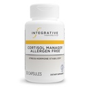 Integratívne terapie Cortisol Manager Allergen Free - Adrenal Health Support Supplement for Healthy Stres Response* - Vegan, Non-Dairy & Gluten-Free - 30 Kapsule (15 Servings)