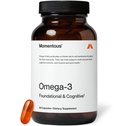 Momentálny rybí olej Omega-3 - vysokopotenciálny EPA a DHA doplnok pre mužov a ženy - podporuje srdce, spoločné, a zdravie mozgu - NSF Certified for Sport - non-GMO - bezlepok - 1 600 mg - 30 porcií