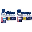 Uistite sa, Tekuté Clear Nutrition Drink, 0g tuku, 8g bielkovín, čučoriedkové granátové jablko, 10 Fl Oz (Pack of 12), Fľaša, bezlepkové a zabezpečiť vysoký obsah bielkovín Jahodová výživa Shake, 24 balenia