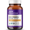 Nová kapitola Vápnik doplnok - kostná sila Tiny Tabs Plant-Based USDA Organic Calcium with Magnézium, Vitamín D3+K2, pre Bone Health & Joint Mobility, Podpora srdca, 905 mg dávka - 240 Tiny Tabs