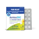 Boiron Arnica 30C Tablety na zmiernenie bolesti od bolesti svalov, bolesti kĺbov, opuchy od zranení alebo modrín - 60 grófov