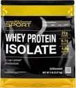 California Gold Nutrition Sport, Wheey Protein Isolát, Neochutený, 5 lb (2,27 kg)