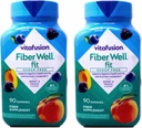 Vitafusion Fiber Well Fit Sugar Free Gummies - 90 ct, balenie po 2