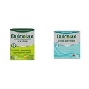 Dulcolax Stimulant Laxatíva Tablety (100 Počet) Jemné Jednodňové Zápcha Relief, Bisakodyl 5 mg & Stool Solener Laxative Liquid Gel Capsules (100ct) for Gentle Relief, Docusate Sodík 100mg