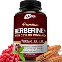 NutriFlair Premium Berberine HCL 1200mg, 60 Kapsule - Plus Pure True Ceylon škorica, Doplnky, Imunitný systém Podpora