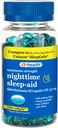 A+Health Nighttime Sleep Aid Difenhydramín 50mg Softgels, Maximálna sila, 160 Počet