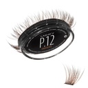 Lashify Plushy 12mm Gossamer Lashes v čokoládovej farbe, ľahko DIY False Lashes pre hlasné ešte stále prírodný vzhľad