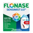 Flonase Sensimist Alergia Relief nosový sprej pre non-Drowsy, 24-hodinový multi-Symptom Alergie Relief 
