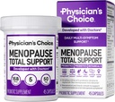 Menopauza probiotické doplnky pre ženy - Podpora Hormonálna rovnováha, Horúce záblesky, nočné potenie, Manažment telesnej hmotnosti, Bloating & Gut Health - s Black Cohosh, Resveratrol+ - 45ct