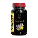 CHIA Seed Supplement - High Fiber and Protein with Omega-3 Supplement, chia Seed Vitamin, Vegan chia Seed Oil, chia Seed Oil softgels - 1 fľaša