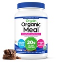 Orgain Organic Vegan Replacement Protein Powder, Krémová čokoláda Fudge - 20g Plant Based Protein, Gluten Free, Dairy Free, Laktóza Free, Soy Free, No Sugar Added, For Smoothies & Shakes - 2.03lb