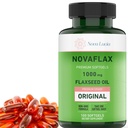 Nova Lucia Organic ľanový olej Kapsule 1000mg 