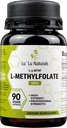 Lu'Lu Naturals L-metylfolate 15mg Optimalizovaná a aktivovaná kyselina listová. 90 Veggie Caps Metylfolát, L-5-mthf