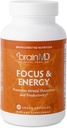 Dr Amen BrainMD Focus & Energy - 120 Kapsule - Dutal Endurance Booster, podporuje koncentráciu a pozornosť - kofeín zadarmo, lepok zadarmo - 30 Servisov