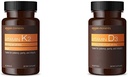 Elementy Vitamín K2 (100 μg, 65 kapsúl) a vitamín D3 (5 000 IU, 180 mäkkých)