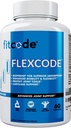 fitcode Flexcode Ultra Premium Joint Support, Glucosamine, Turmerica, MSM, Chondroitín, kyselina hyalurónová, bezlepkové, pre mužov a ženy (30 porcií)