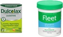 Dulcolax Jednodňová úľava Laxative for Gentle Cescape Relief, Bisakodyl 5 mg tablety, 50 gróf a flotila Laxative Glycerin Suppository for Adult Cescape, Adult Laxative Jar Aloe Vera, 50 Ct