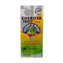Cherifer Forte Sirup obohatený zinkom s taurínom a double chlorella rastový faktor + Zinok Orange Flavor 240 ml