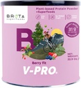 Vegan Protein Powder - Rastlinné-založené proteín pre energiu a svalovej boost - čisté Shake v Berry Blend chuť