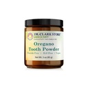 Dr Clark Oregano Zubný prášok 3oz, prírodné orálne zdravie a zubné bielenie Formula
