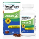 PreserVision AREDS 2 očné vitamíny, #1 očný lekár odporúčaná značka, luteín a zeaxantín doplnok s vitamínom C, vitamín E, zinok a meď, 90 softgels (minigels)