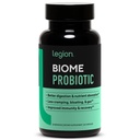 LEGION Biome Probiotikum - Prírodné probiotiká Gut Zdravotný doplnok pre ženy a mužov - Probiotické nutričné doplnky Pomoc Znížiť Bloating, Cramping & Gas - Colon Health Probiotic Pills, 30 Servings