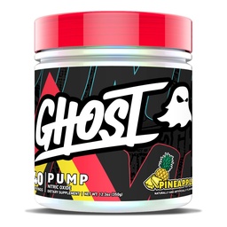 GHOST prášok z oxidu dusnatého, ananás - 40 porcií - bez cukru a bez stimulácie doplnky - L-citrulín, Arginín Nitrate & L-Glutatione - Soy & Gluten-Free, Vegan