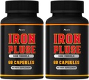 (2 balenia) IronPulse Kapsule Max Formula, IronPulse Max podporné kapsuly, Železo Pulse pilulky, IronPulse pilulky, Iron Pulse Support pilulky, Balenie 2