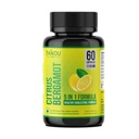 Citrus Bergamot 1110mg - 25:1 Extract - High Potency Supplement with Black Choke Berry, Niacin, Olive Leaf & Black Pepper Extract - Vegan - 60 Kapsule