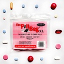 Organizátor liekových piluliek, etikety pre AM/PM, odolná, prenosná, Jednorazové Pouchy pre medicínu, Vitamíny, Gumies,Plastové pilulky pre cestovanie, Prechádzky XL Veľkosť 
