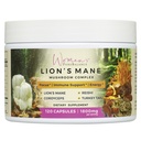 Dámske PureBalance Lion Mane Huba Supplement Kapsule s Reishi, Cordyceps, Turkey chvost 