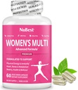 Multivitamín pre ženy s 39 Key Nutrients, Essential Vitamíny, Minerály, Horny Kozia burina, Maca, Wild Yam, Red Clover, Cranberry, Arginine, Herbal Supplement