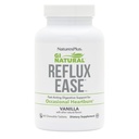 Natures Plus GI Natural Reflux Ease, Vanilla - 60 Žuvacie tablety - Rýchla podpora trávenia - Vegetariánska, bezlepková - 60 porcií