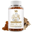 VITA GLOBE Mushroom Complex Gummies 250mg s Reishi, Lion 