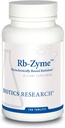 Biotics Research Rb Zyme celý zdroj potravín Rubidium, Ultra Trace Mineral, Glandular Health. 100 tabliet