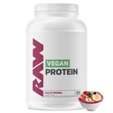 RAW Vegán Protein Powder, Acai Bowl - 20g rastlinného proteínu prášok & obohatený vitamínmi pre rast a zotavenie svalov - nízka hladina tuku, nízka hladina cukru, prirodzene ochutené a sladené - 25 porcií